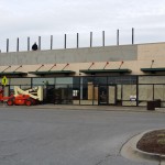 dressbarn building parapet