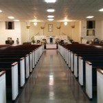 Completed church interior