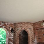 Slide castle interior ceiling